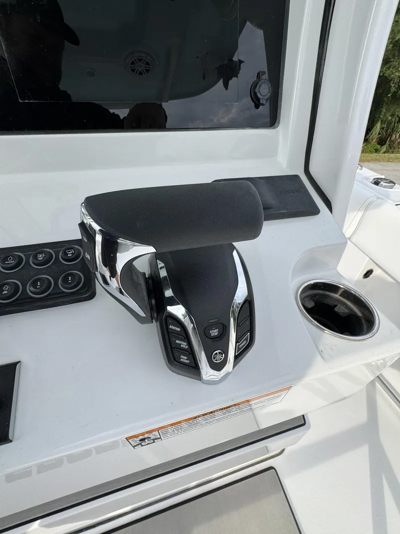 Slide: The Image of Control console of Sportsman Open 232 Center Console 2026. - 32
