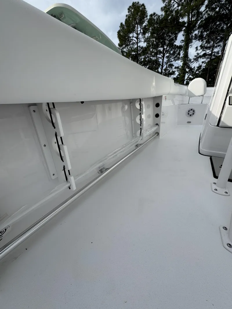 Slide: The Image of Interior view of Sportsman Open 232 Center Console 2026. - 39