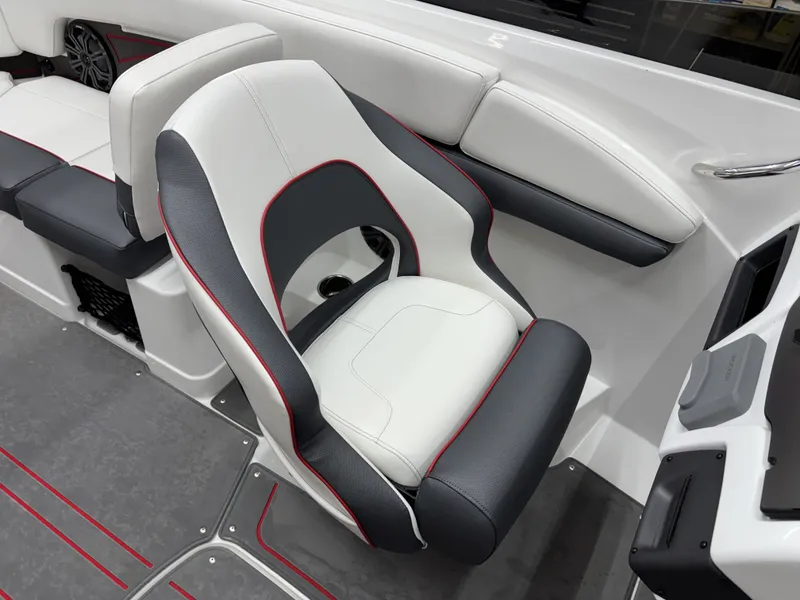 Slide: The Image of Interior of 2026 Tahoe S 210 S boat with stylish seating design. - 18