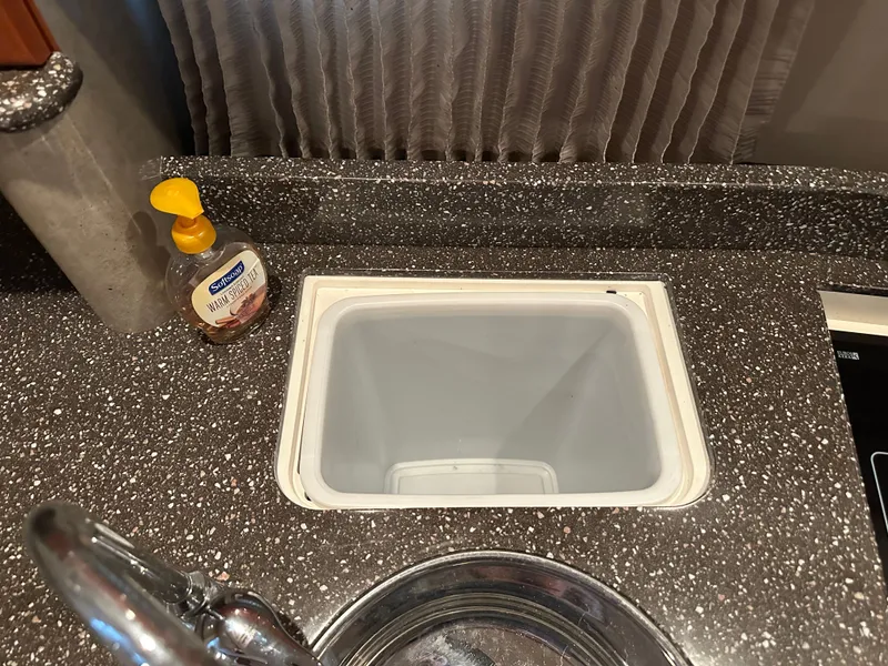 Slide: The Image of 2008 Formula 37 Performance Cruiser kitchen area with sink. - 48
