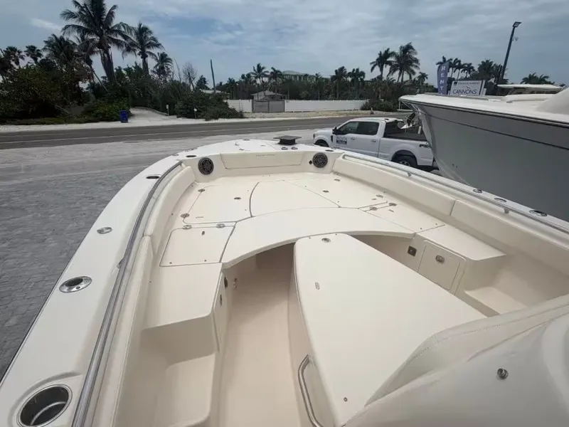 Slide: The Image of 2026 Grady-White 281 Coastal Explorer boat at dock. - 9