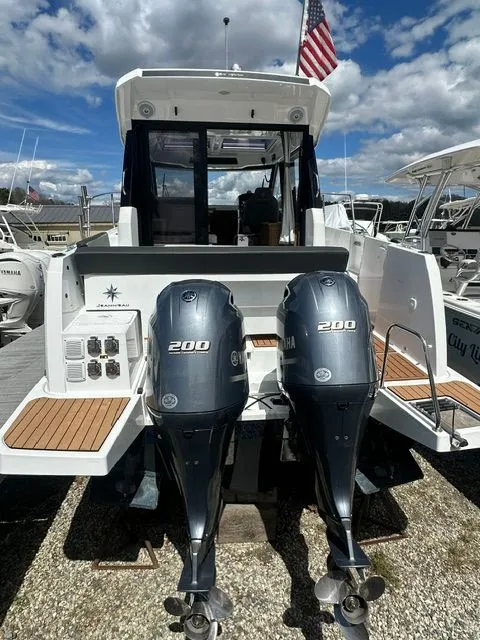 Slide: The Image of Jeanneau NC 895 2021 with twin Yamaha 200 outboard engines. - 4