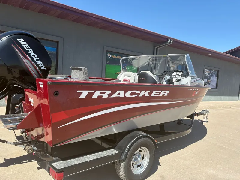 The Image of 2014 Tracker Targa V-18 Combo boat with Mercury engine. - 1