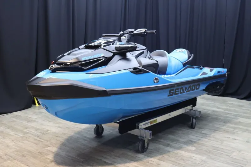 Slide: The Image of Sea-Doo RXT-X™ 325 Gulfstream Blue Premium 2026 - 2