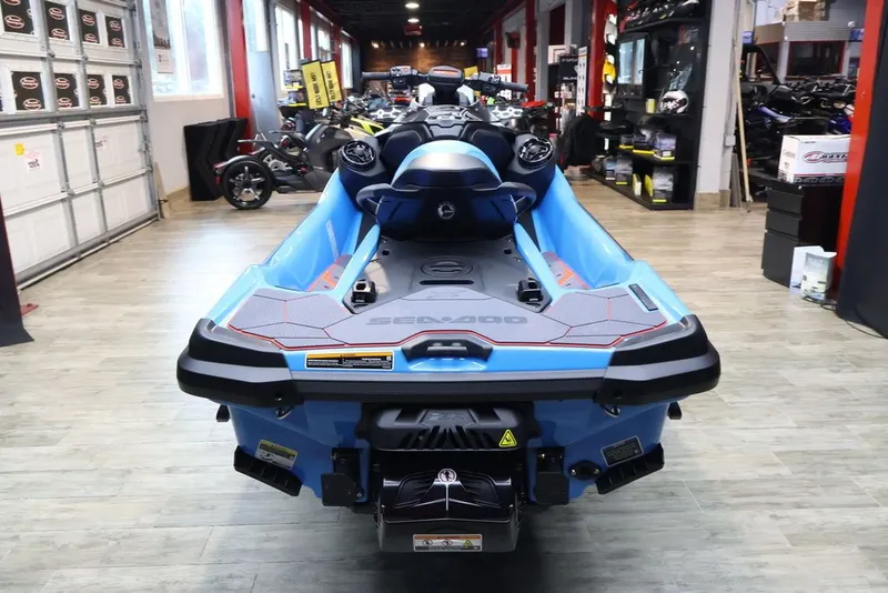Slide: The Image of Sea-Doo RXT-X™ 325 Gulfstream Blue Premium 2026 - 4