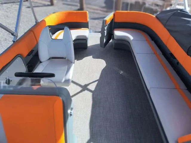 Slide: The Image of Avalon Aura Pontoon Boats 2025 - 10