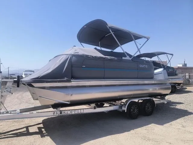 Slide: The Image of Avalon Aura Pontoon Boats 2025 - 21