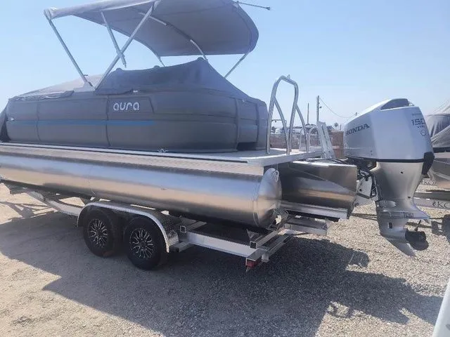 Slide: The Image of Avalon Aura Pontoon Boats 2025 - 23