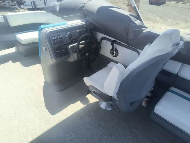 Slide: The Image of Avalon Aura Pontoon Boats 2025 - 27