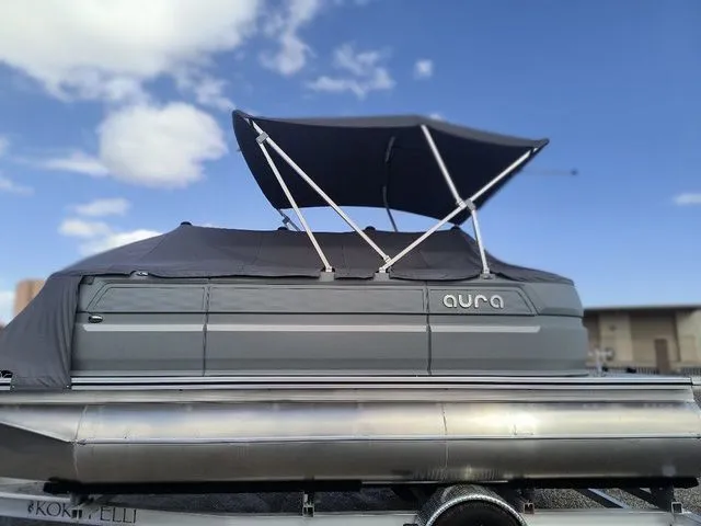 Slide: The Image of Avalon Aura Pontoon Boats 2025 - 5