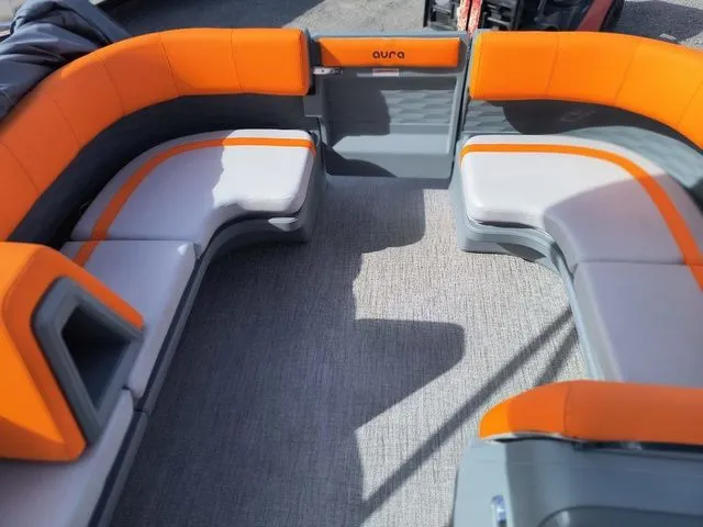 Slide: The Image of Avalon Aura Pontoon Boats 2025 - 8