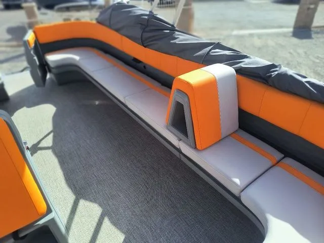 Slide: The Image of Avalon Aura Pontoon Boats 2025 - 9