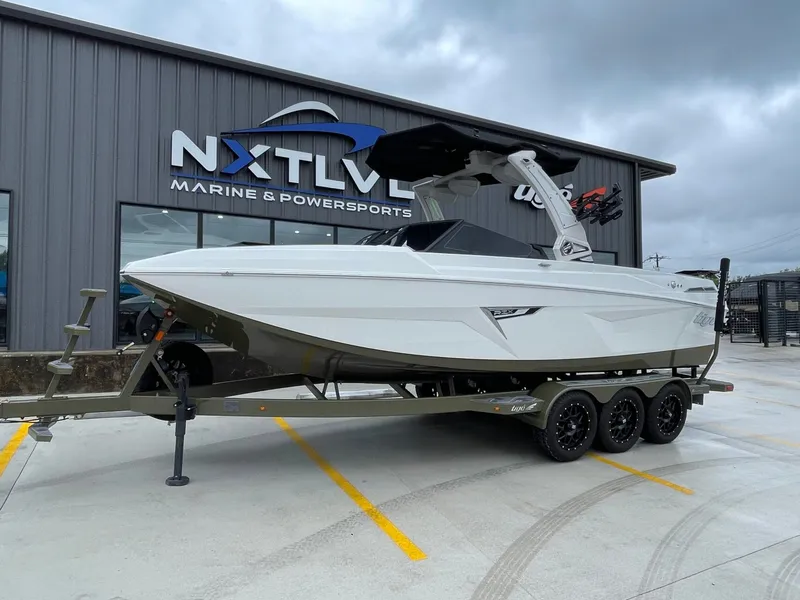 The Image of 2024 Tigé 24RZX boat outside NXT LVL Marine store. - 1