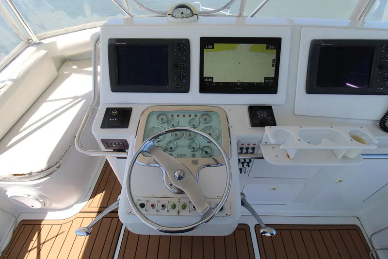 Slide: The Image of Cabo 47 Flybridge 2002 - 26