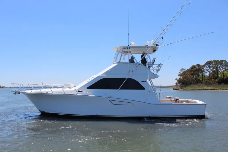 Slide: The Image of Cabo 47 Flybridge 2002 - 6