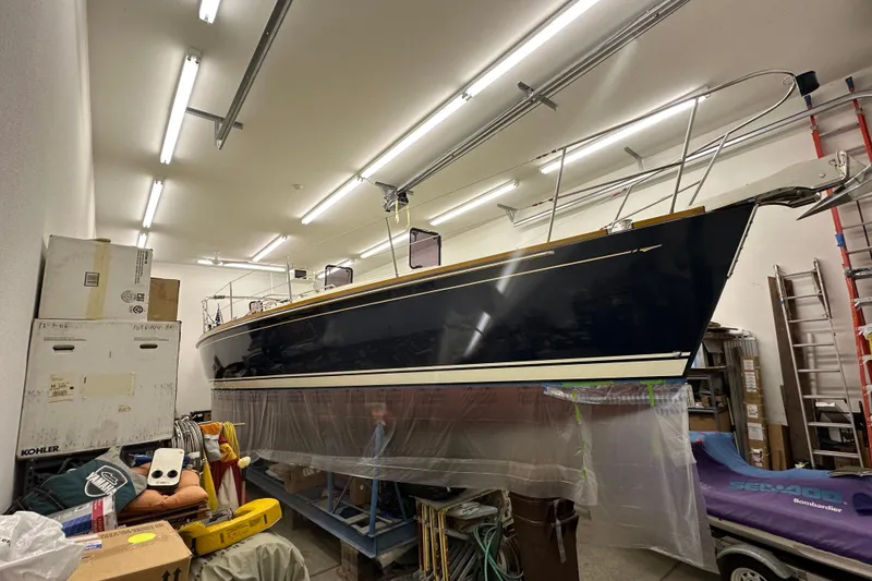 Slide: The Image of Starboard Exterior on Cradle  - 147