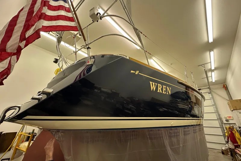 Slide: The Image of Starboard Aft Exterior on Cradle - 150