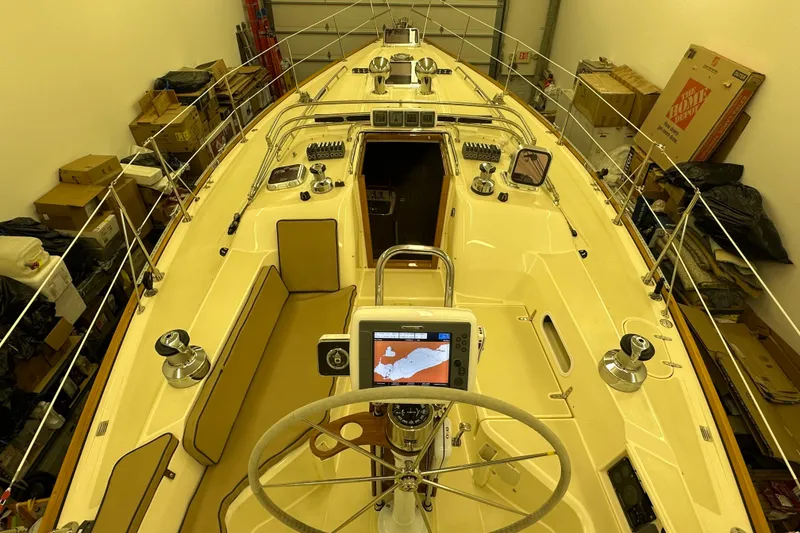 Slide: The Image of Deck view from Transom - 67