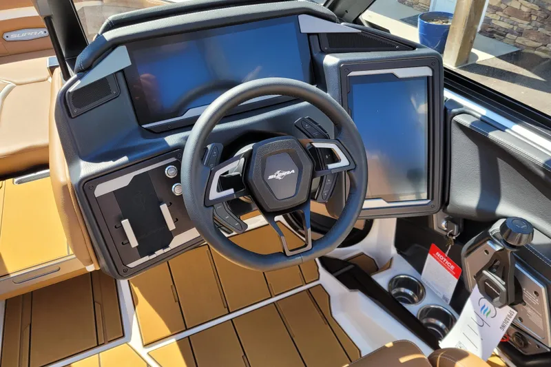 Slide: The Image of 2026 Supra SV 400 dashboard with modern steering wheel and digital displays. - 11