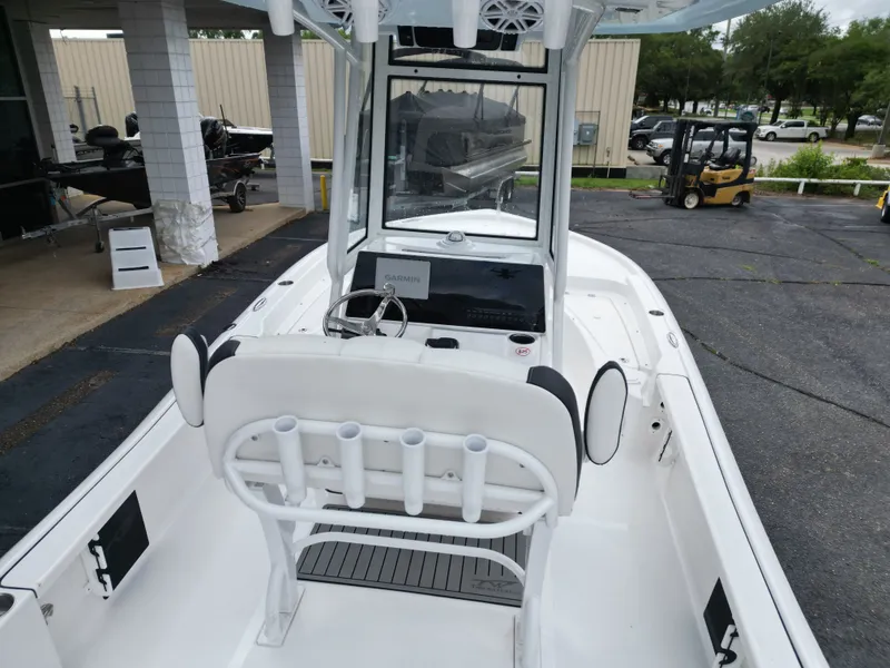 Slide: The Image of Interior view of 2026 Tidewater 2210 Carolina Bay boat. - 14