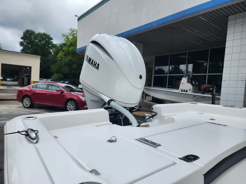 Slide: The Image of 2026 Tidewater 2210 Carolina Bay with Yamaha outboard motor. - 9