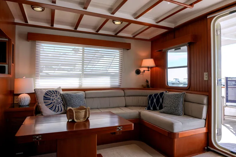 Slide: The Image of Interior of 2008 Krogen 48 North Sea yacht. - 4