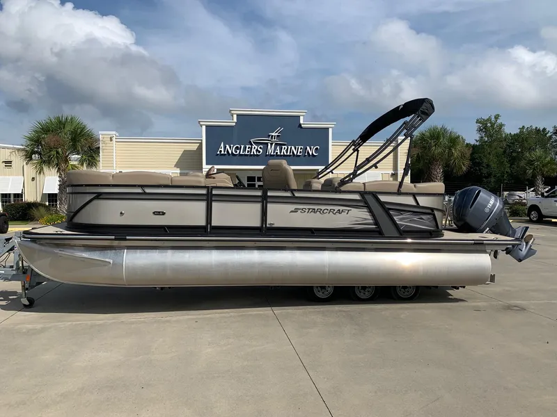 The Image of 2021 Starcraft SLS 3 pontoon boat at Anglers Marine NC. - 0