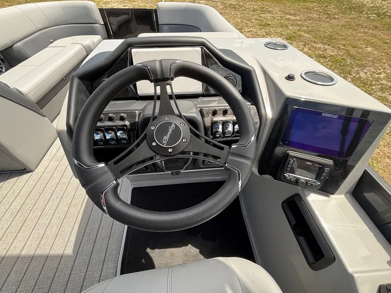 Slide: The Image of Bentley Pontoons Elite 253 Swingback Dual Capt 2026 - 2