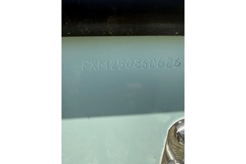Slide: The Image of Hull identification number on a 2026 Parker 230 Coastal Elite boat. - 8