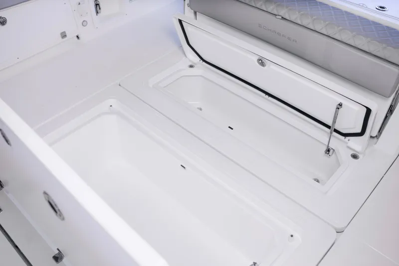 Slide: The Image of Interior of Schaefer V33SF 2027 with storage compartments. - 19