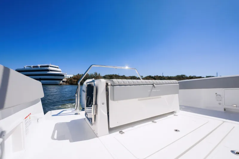 Slide: The Image of Schaefer V33SF 2027 on calm waters with blue sky. - 6