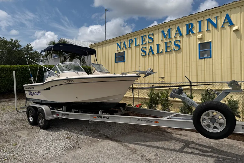 The Image of 2006 Grady-White Tournament 185 boat on trailer at Naples Marina Sales. - 1