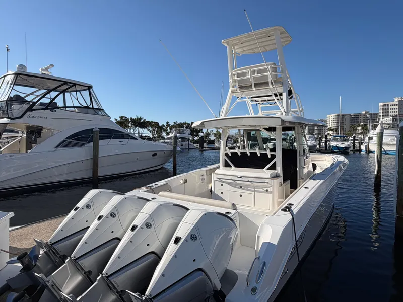 Slide: The Image of Boston Whaler 380 Outrage 2021 - 2