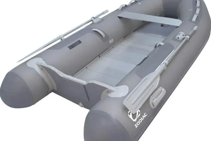 The Image of 2026 Zodiac Cadet 310 Alu inflatable boat with aluminum floor and oars. - 3