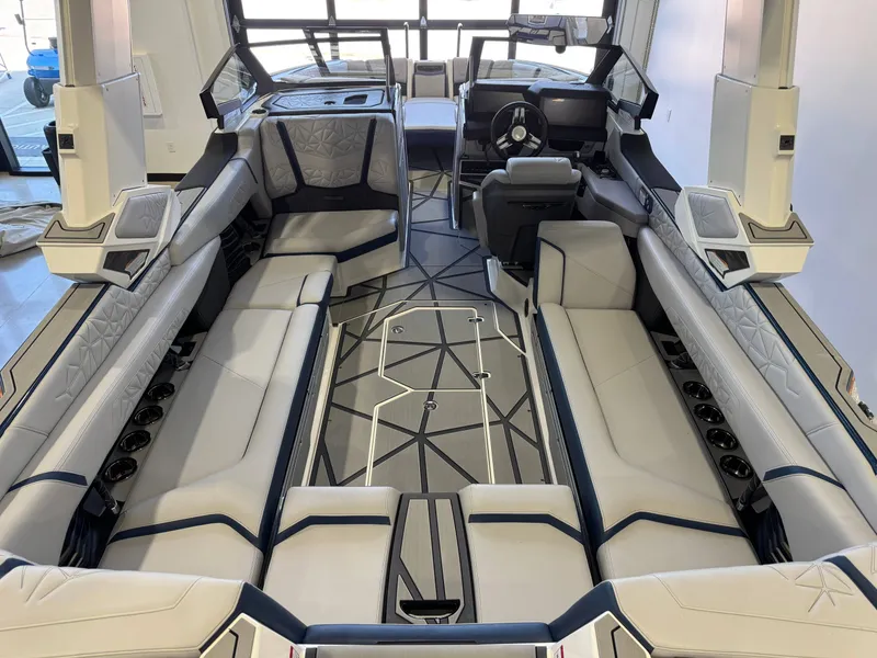 Slide: The Image of Interior of 2024 Nautique Super Air Nautique G25 Paragon boat. - 16