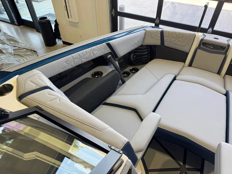 Slide: The Image of Interior of 2024 Nautique Super Air Nautique G25 Paragon boat. - 22