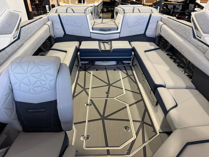 Slide: The Image of Interior of 2024 Nautique Super Air Nautique G25 Paragon boat. - 25