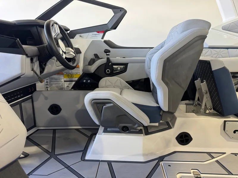 Slide: The Image of Interior of the 2024 Nautique Super Air Nautique G25 Paragon boat. - 26