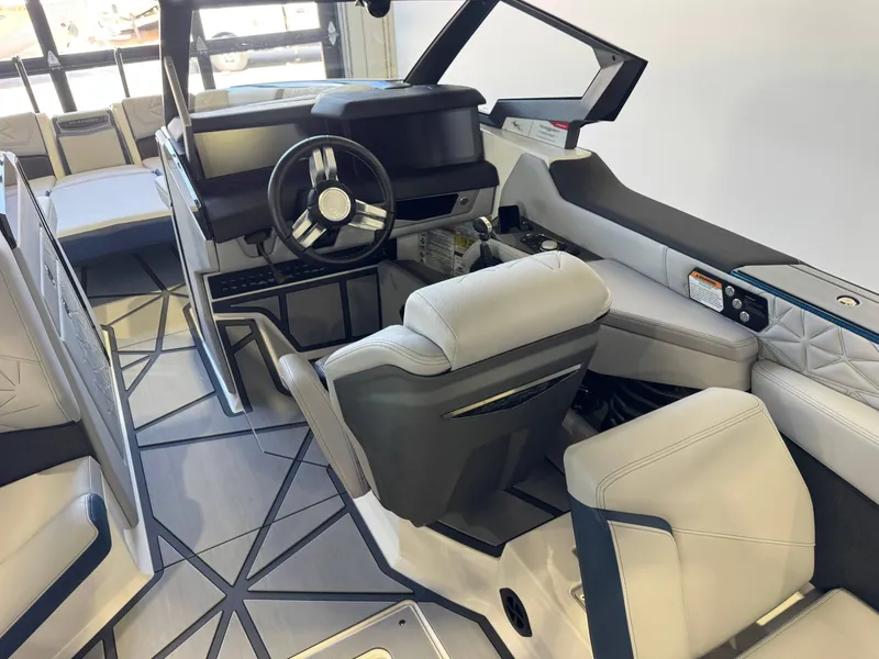 Slide: The Image of Interior of the 2024 Nautique Super Air Nautique G25 Paragon boat. - 27