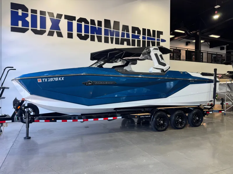 Slide: The Image of 2024 Nautique Super Air G25 Paragon boat at Buxton Marine. - 3