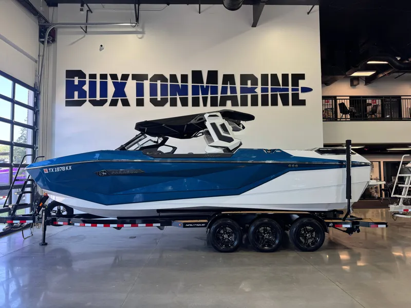 Slide: The Image of 2024 Nautique Super Air G25 Paragon in Buxton Marine showroom. - 4