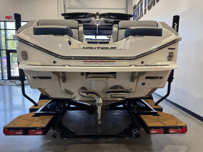 Slide: The Image of Rear view of 2024 Nautique Super Air Nautique G25 Paragon boat. - 6
