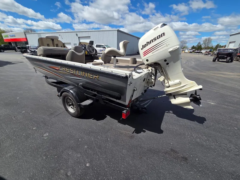 Slide: The Image of 2004 Crestliner CMV 1750 boat with Johnson outboard motor. - 6