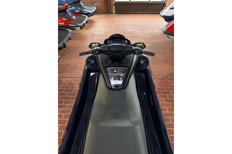 Slide: The Image of 2026 Yamaha WaveRunner FX SVHO cockpit with advanced controls and sleek design. - 4