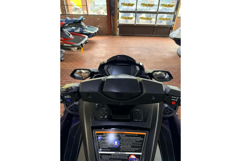 Slide: The Image of 2026 Yamaha WaveRunner FX SVHO dashboard view in showroom setting. - 7