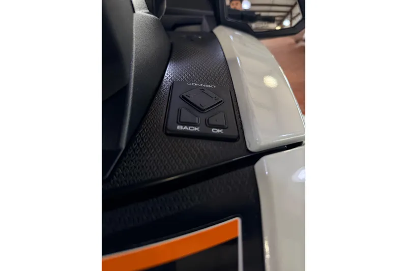 Slide: The Image of Close-up of 2026 Yamaha WaveRunner VX Cruiser HO dashboard controls. - 10