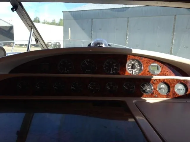 Slide: The Image of Dashboard of a 1995 Regal Commodore 322 boat. - 8