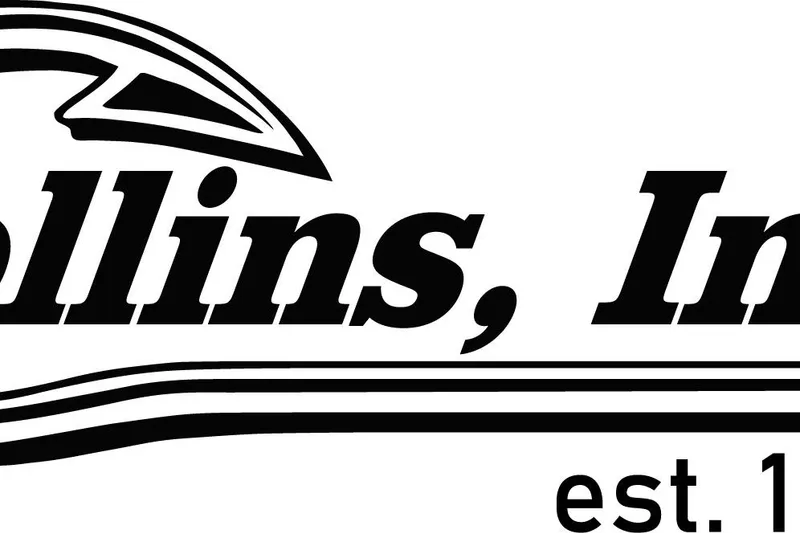 Slide: The Image of Collins, Inc. logo with stylized text and lines, established 1956. - 10