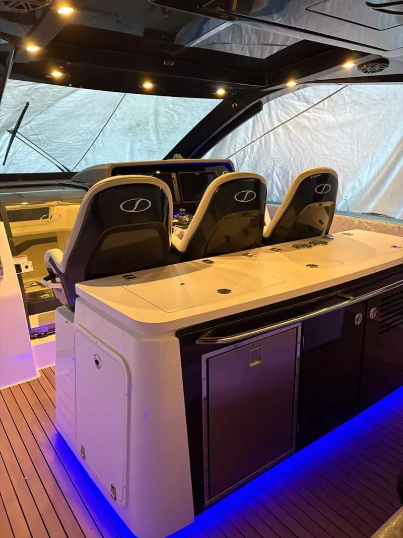 Slide: The Image of Interior of 2026 Schaefer V44 yacht with modern amenities. - 6