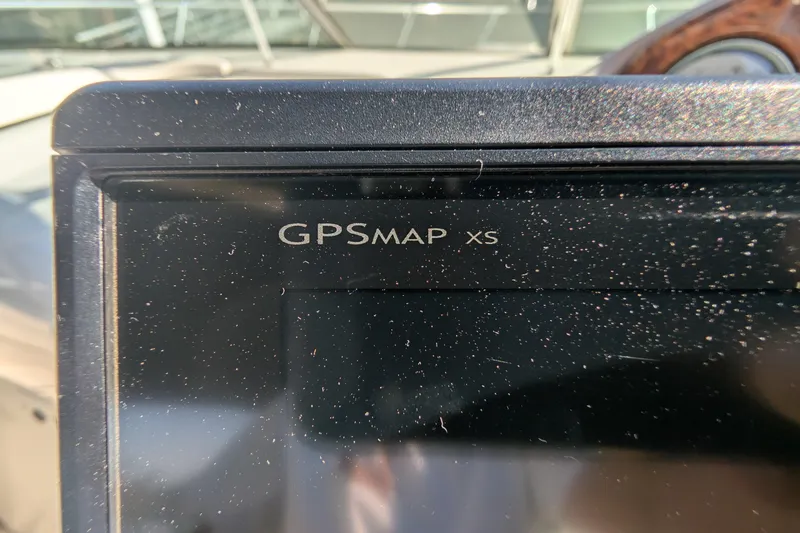 Slide: The Image of Close-up of GPSMAP XS device on 2003 Rinker Fiesta Vee 342 boat. - 66